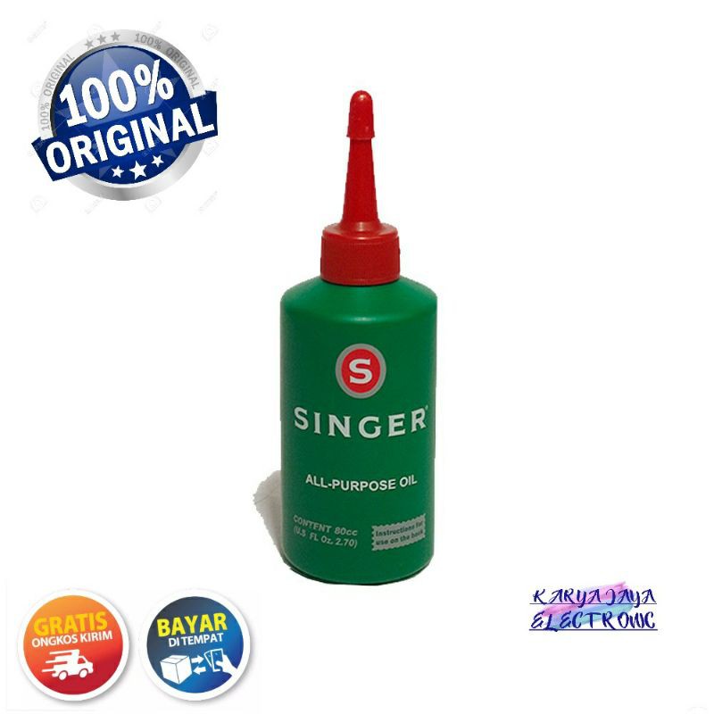 minyak pelumas singer oil original 80cc