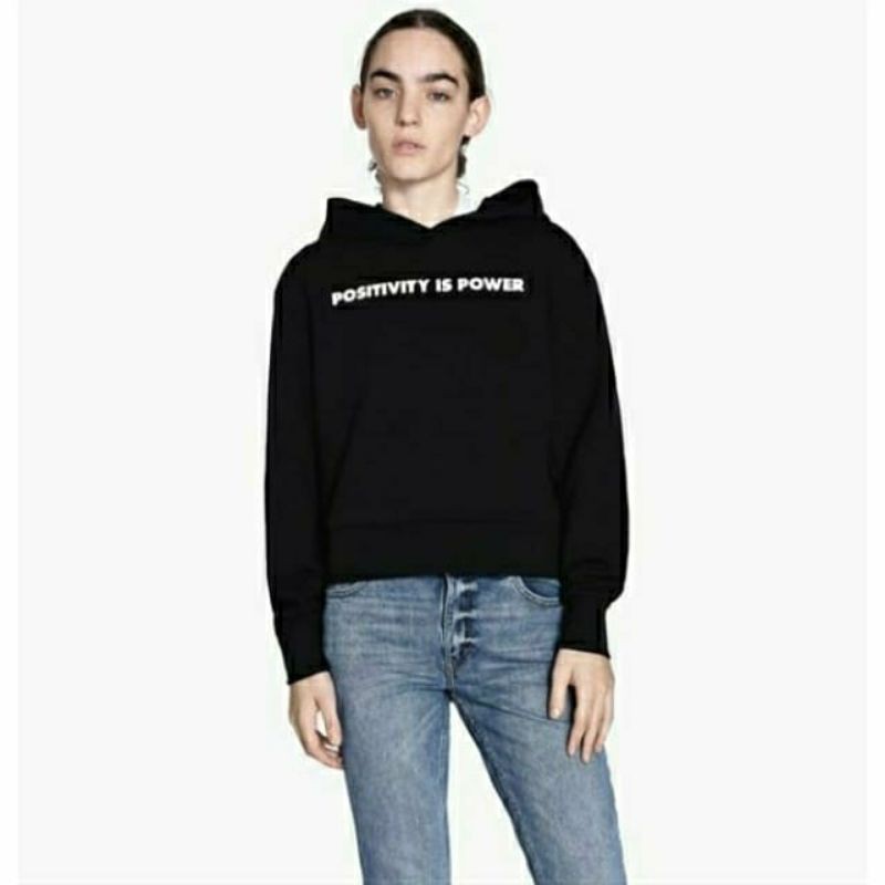 Cheap monday hoodie black women's
