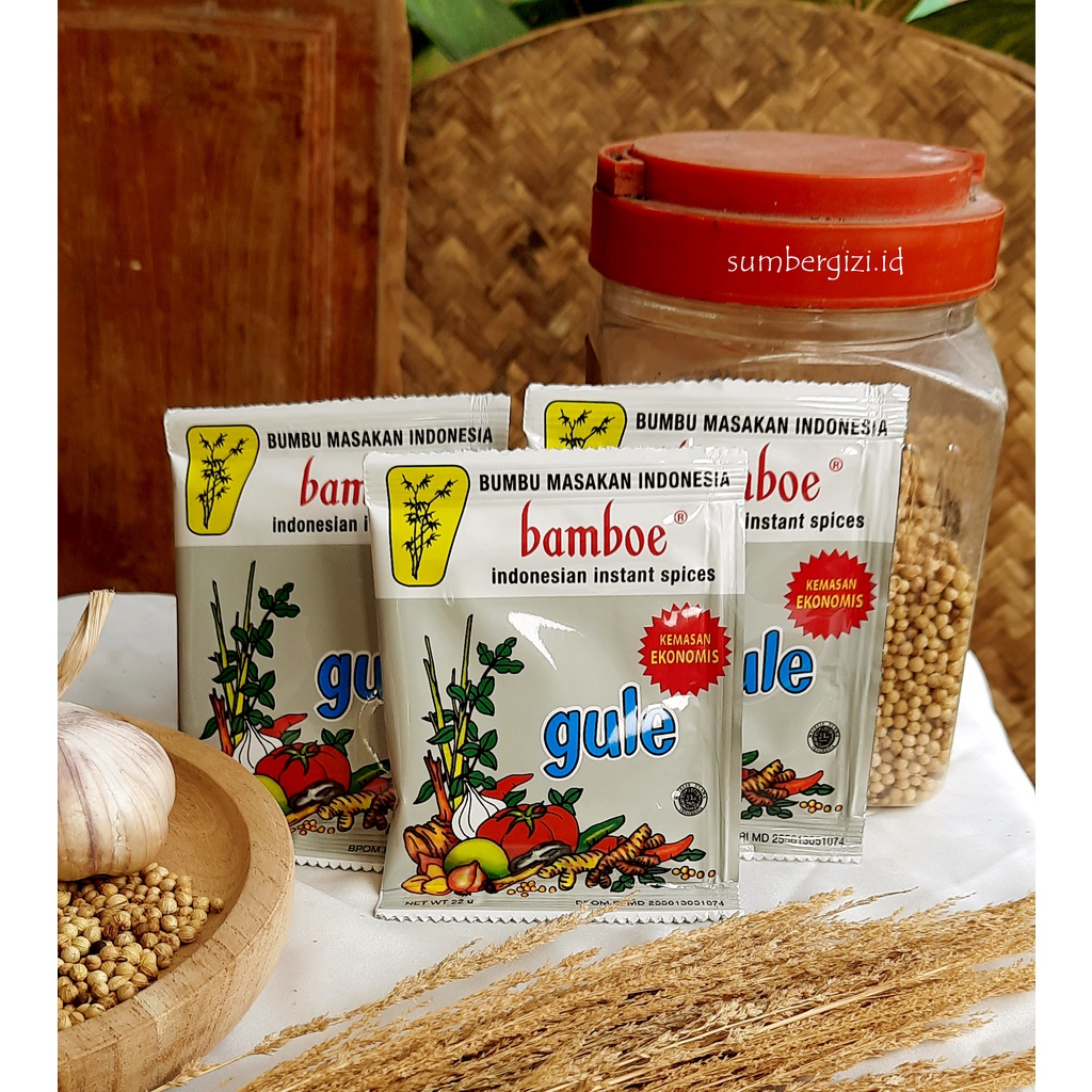 

SS045 Bamboe bumbu gule 20gr / bamboe kemasan ekonomis