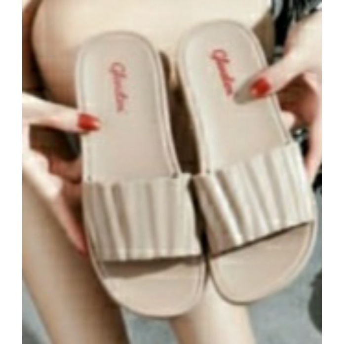 New BLC 1608-A1 malona / sandal jelly / sandal wanita / sandal import-M2118 mocca