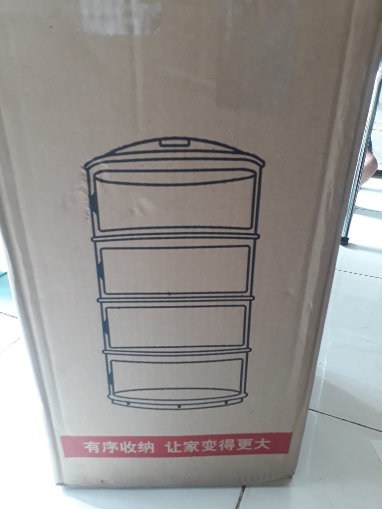 Food Cover Susun 4 / Tudung Saji Penyimpanan Makanan