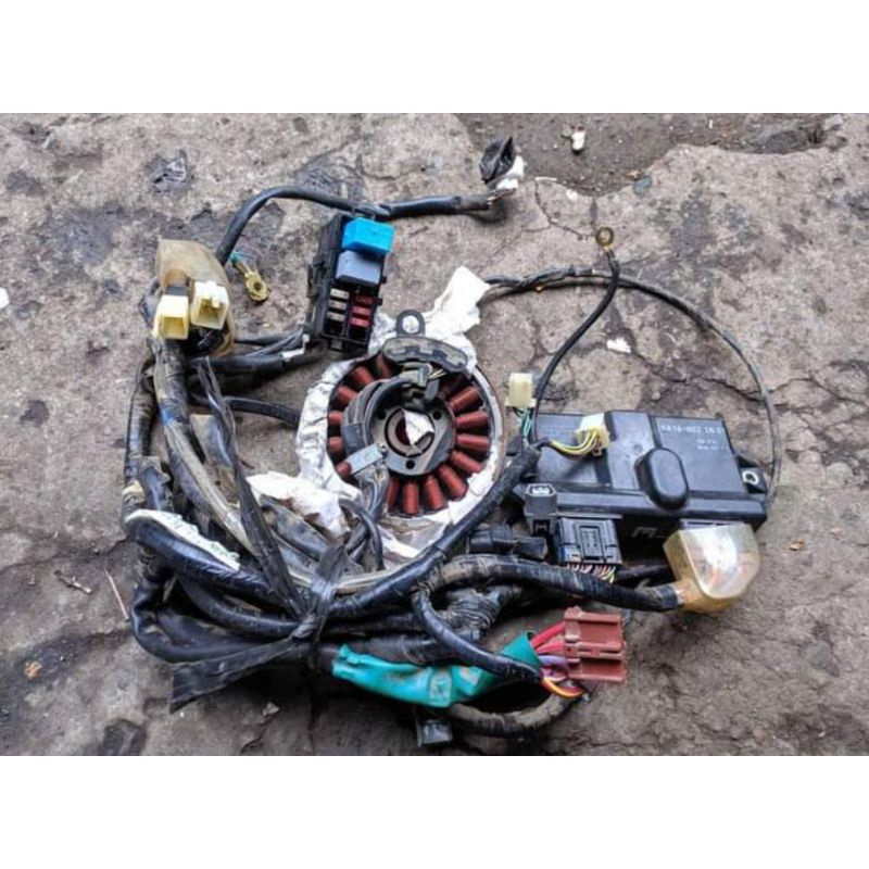 ACG / PENGAPIAN DOUBEL STATER HONDA BEAT FI 2017-2019 ORIGINAL LEPASAN MOTOR