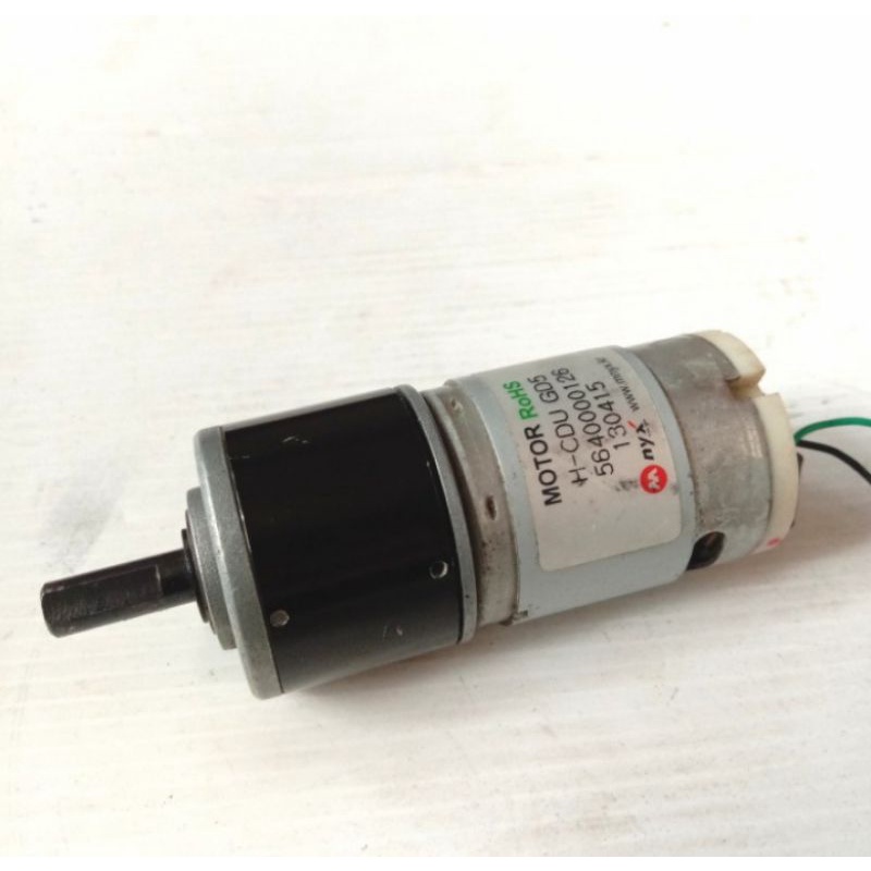 DINAMO PLES GEAR DC24V TO12V GEARBOX 240RPM