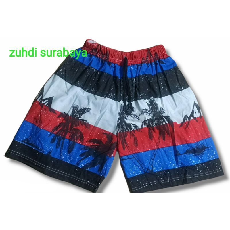 Celana Boxer Pria Pendek Motif / Celana Pendek Pria