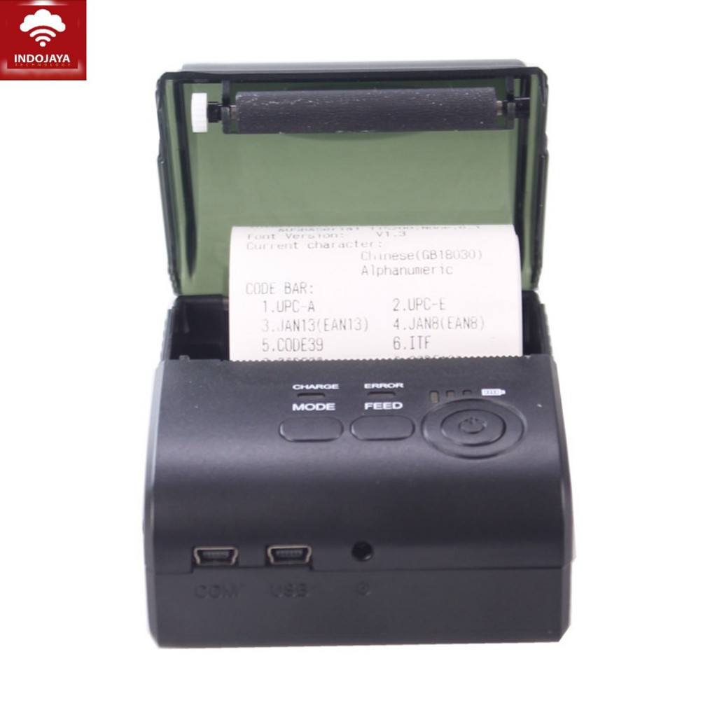 Zjiang 5805 Portable Mini 58mm Bluetooth Thermal Printer Receipt POS.