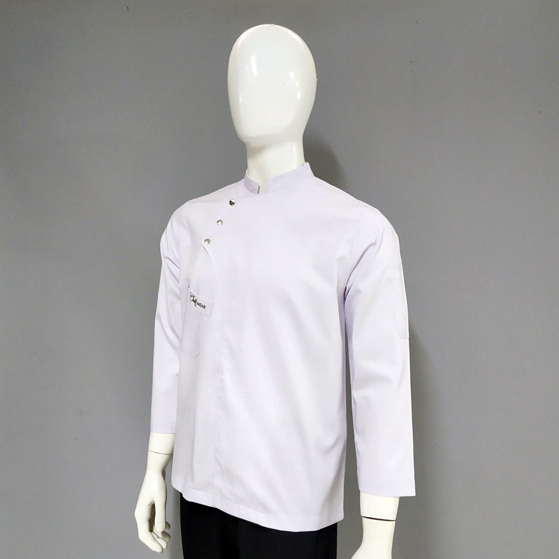 Chef Wear Baju Koki Putih LS KC3 S-XXL