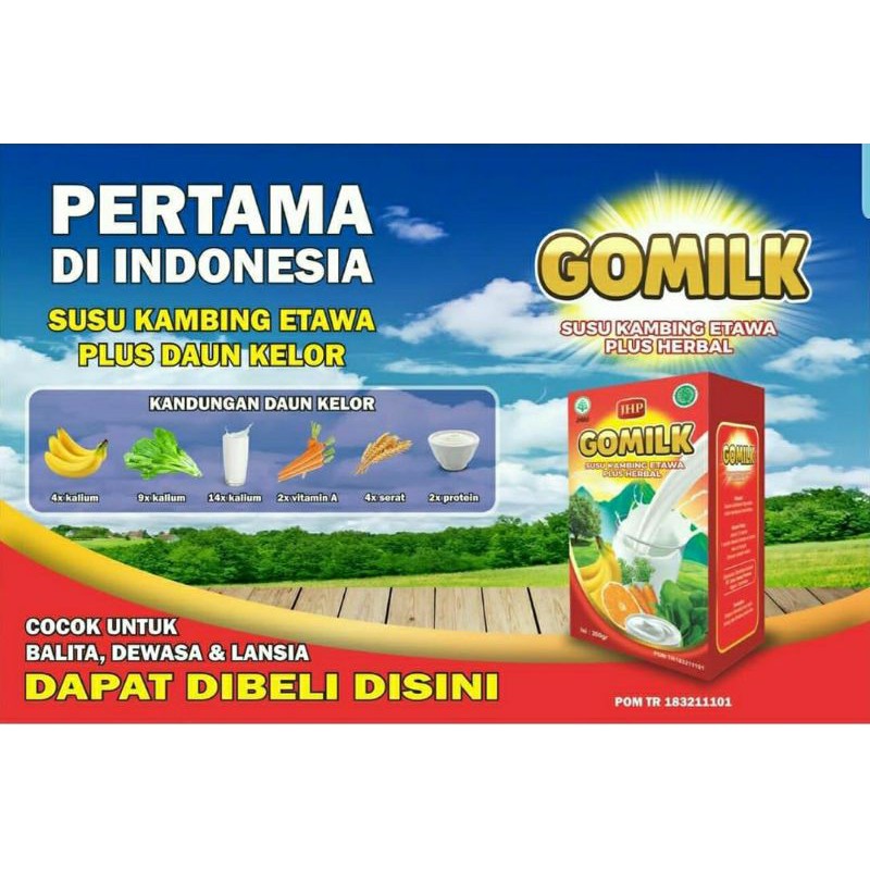

Susu Kambing GOMILK