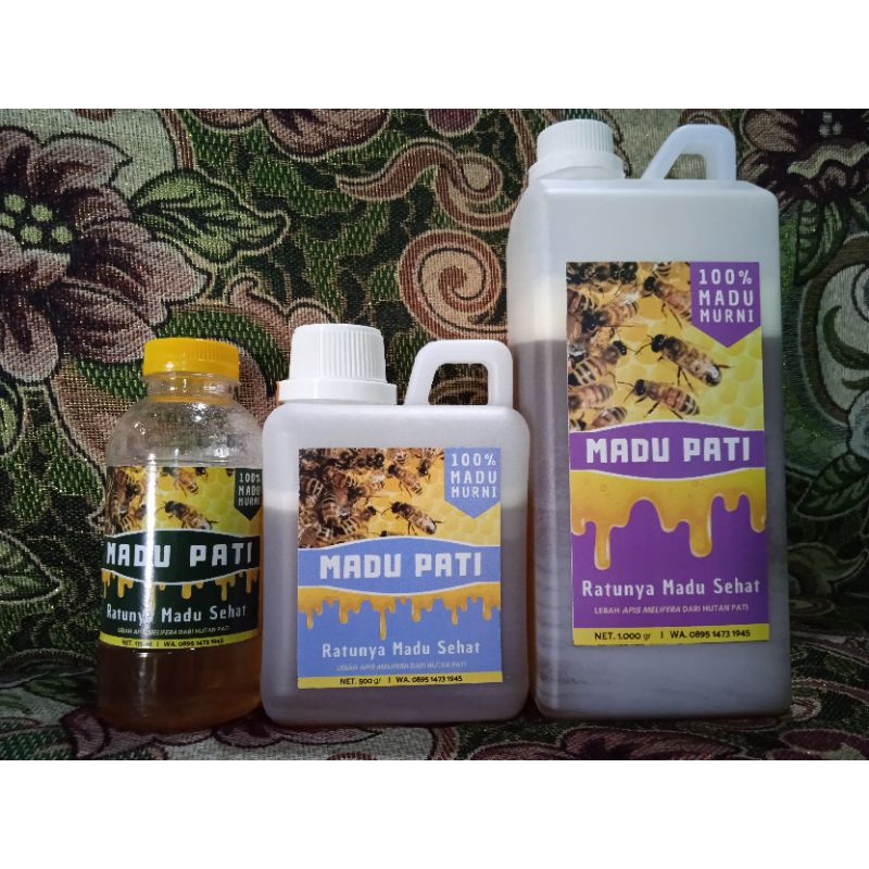 

MADU PATII 1000 gr - MURNI DAN ASLI 100%