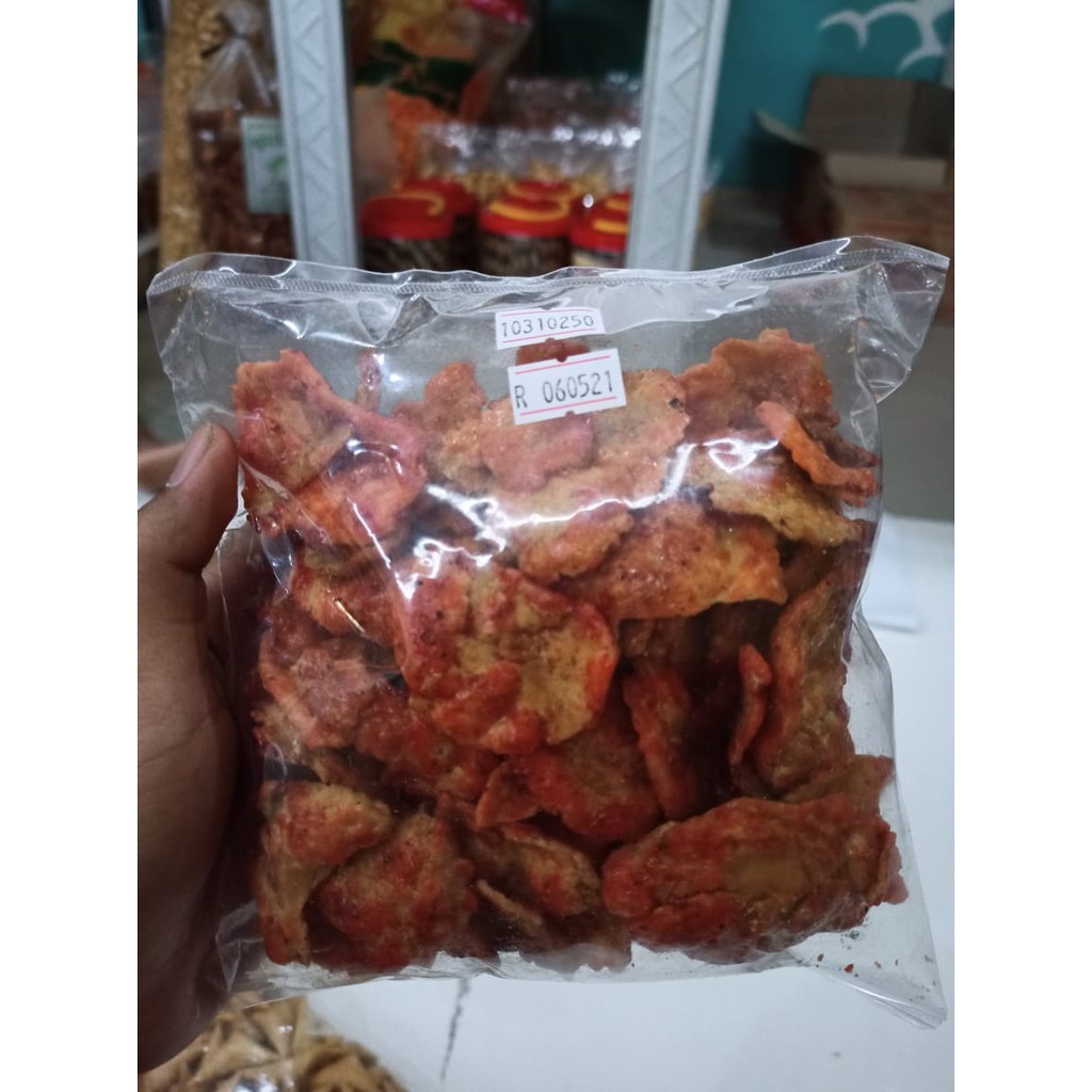 

SNACK CEMILAN PEDAS MANIS EMPING MELINJO 250 GR SNACKHOUSE1989