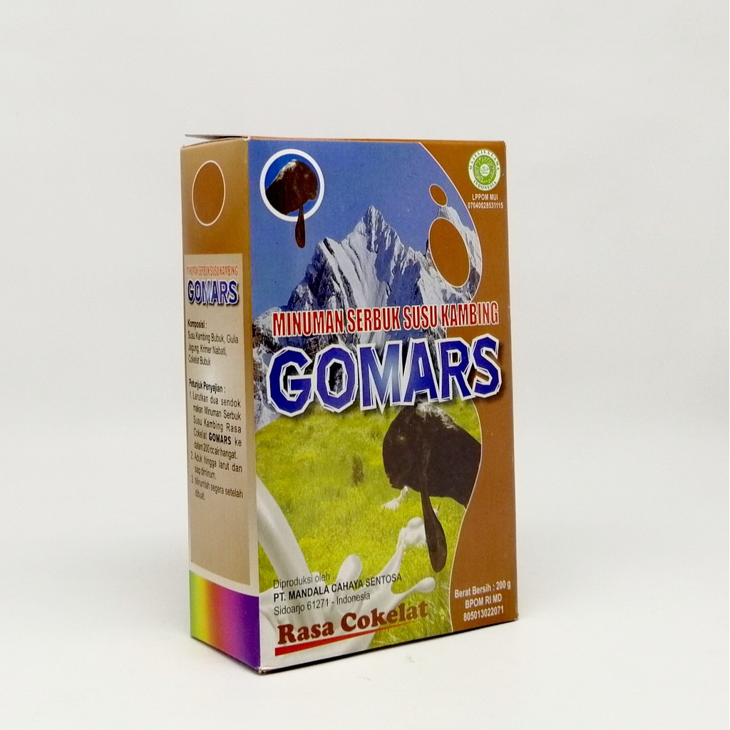 

Susu Kambing Etawa Gomars Cokelat