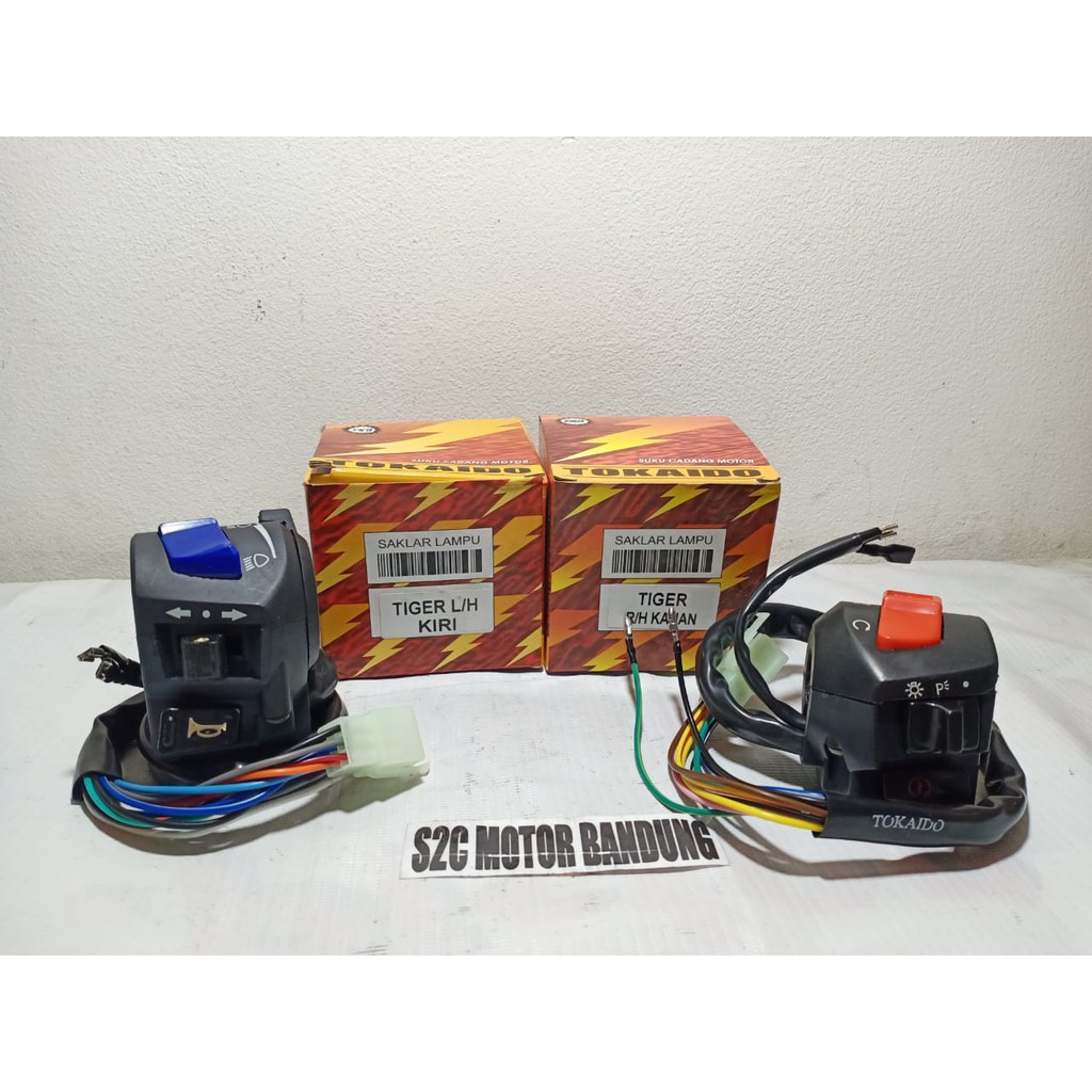 SAKLAR LAMPU TIGER 1SET KANAN KIRI