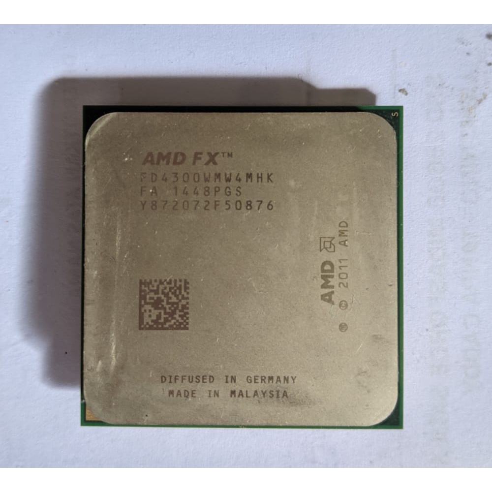 AMD FX4300-3.8Ghz UP TO 4.0GHz-4Cores 4Threads-TDP 95W (bonus fan heatsink)