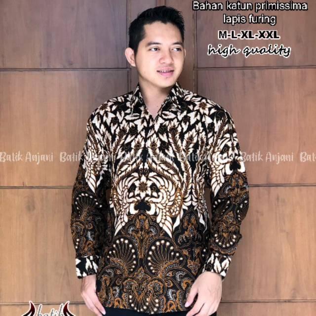 Baju batik sogan sragenan