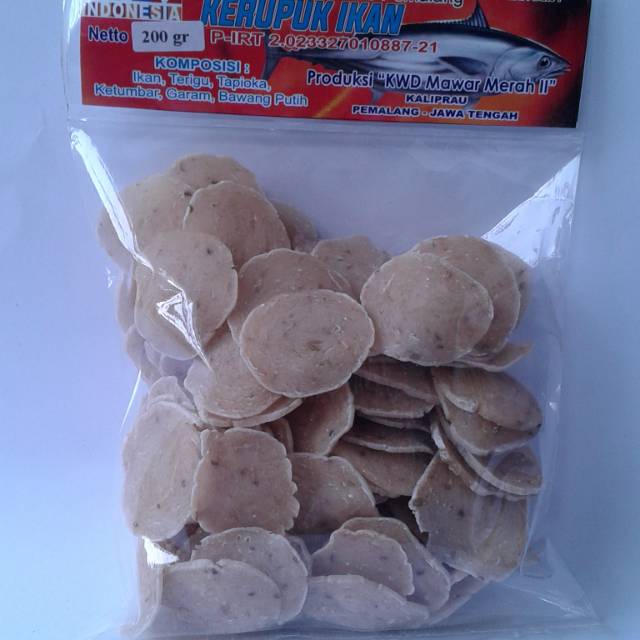 

Mawar Merah II Krupuk ikan mentah 200gram