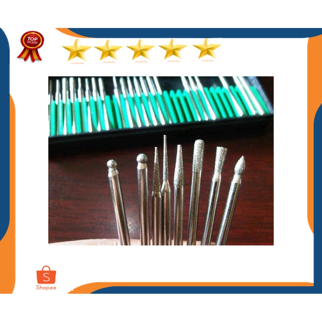 Mata diamond mini gerinda portable / mata bor poles mini drill / mata bor liontin batu akik / mata