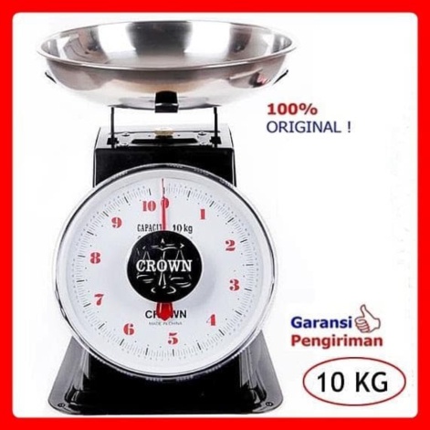 Unik Timbangan Duduk Timbangan Buah 10 Kg Crown Berkualitas