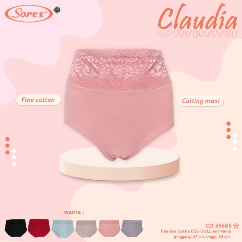 Celana Dalam CD Wanita Sorex 35685 Fit EQL-QQL