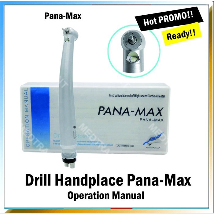 Handpiece Hi Speed NSK Panamax 4 Hole push button bearing Ceramic