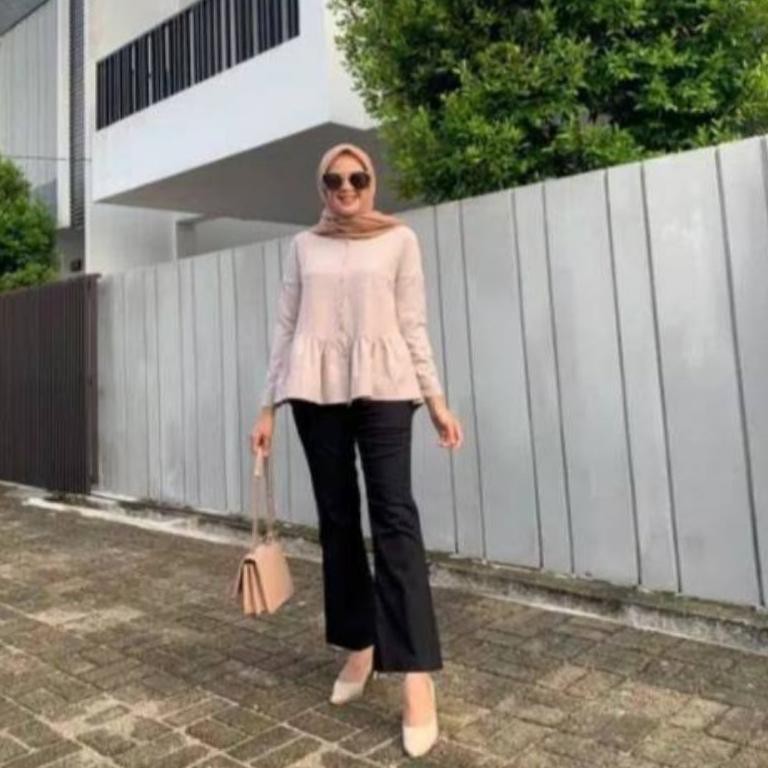 Celana Cutbray Wanita Premium Kekinian Celana Kerja Wanita Celana Panjang Wanita Celana Bahan Wanita Shopee Indonesia