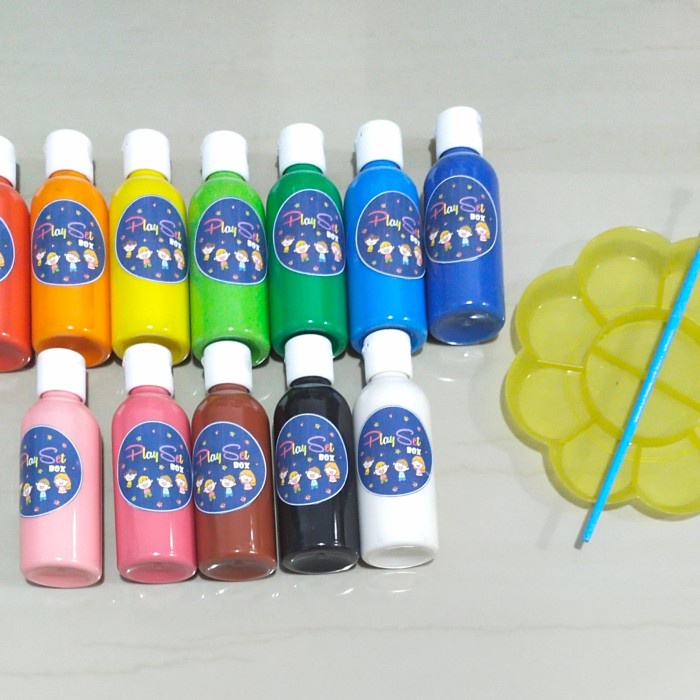 

Star Painting Set Cat Lukis Anak Washable Kids Finger Paint Non Toxic Aman Terbatas
