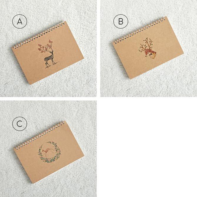 

Lovely Deer Organizer / Buku Planner / Buku Agenda