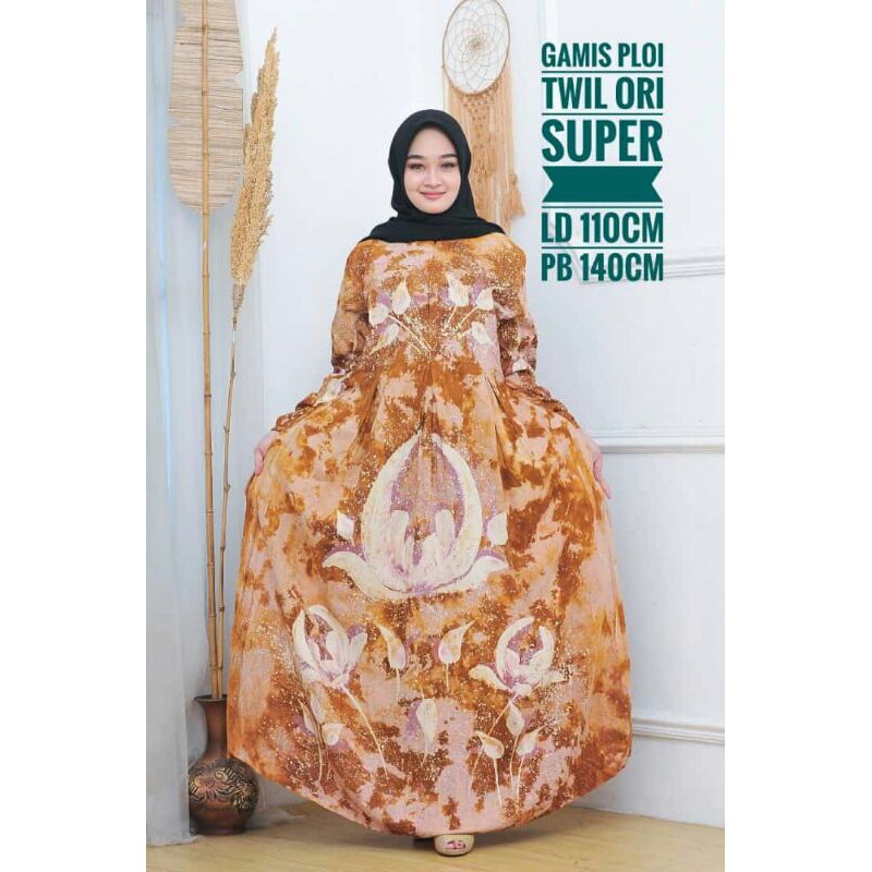 Grosir Gamis Twill Ori Gamis Rayon Super Murah