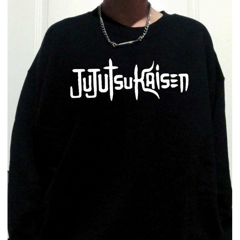 S - XXXXXL Sweater Crewneck JUJUTSU KAISEN Unisex BIGSIZE OVERSIZE Sweatshirt Anime Satoru Goji Toge Inumaki Jaket Oblong