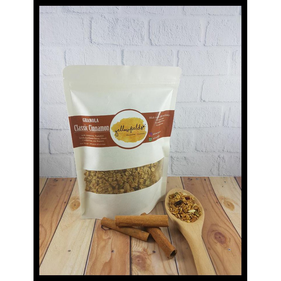 

Promo Granola Classic Cinnamon By Yellowfields