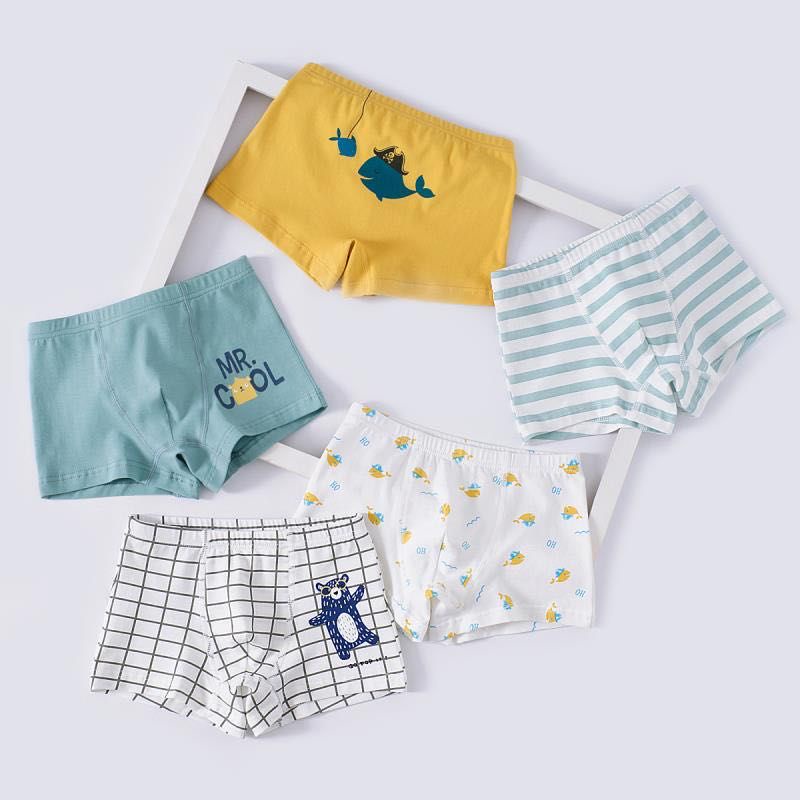 (Kiddiwear) Boxer Anak / Boxer WHALE BEAR/ Celana Dalam Anak B12