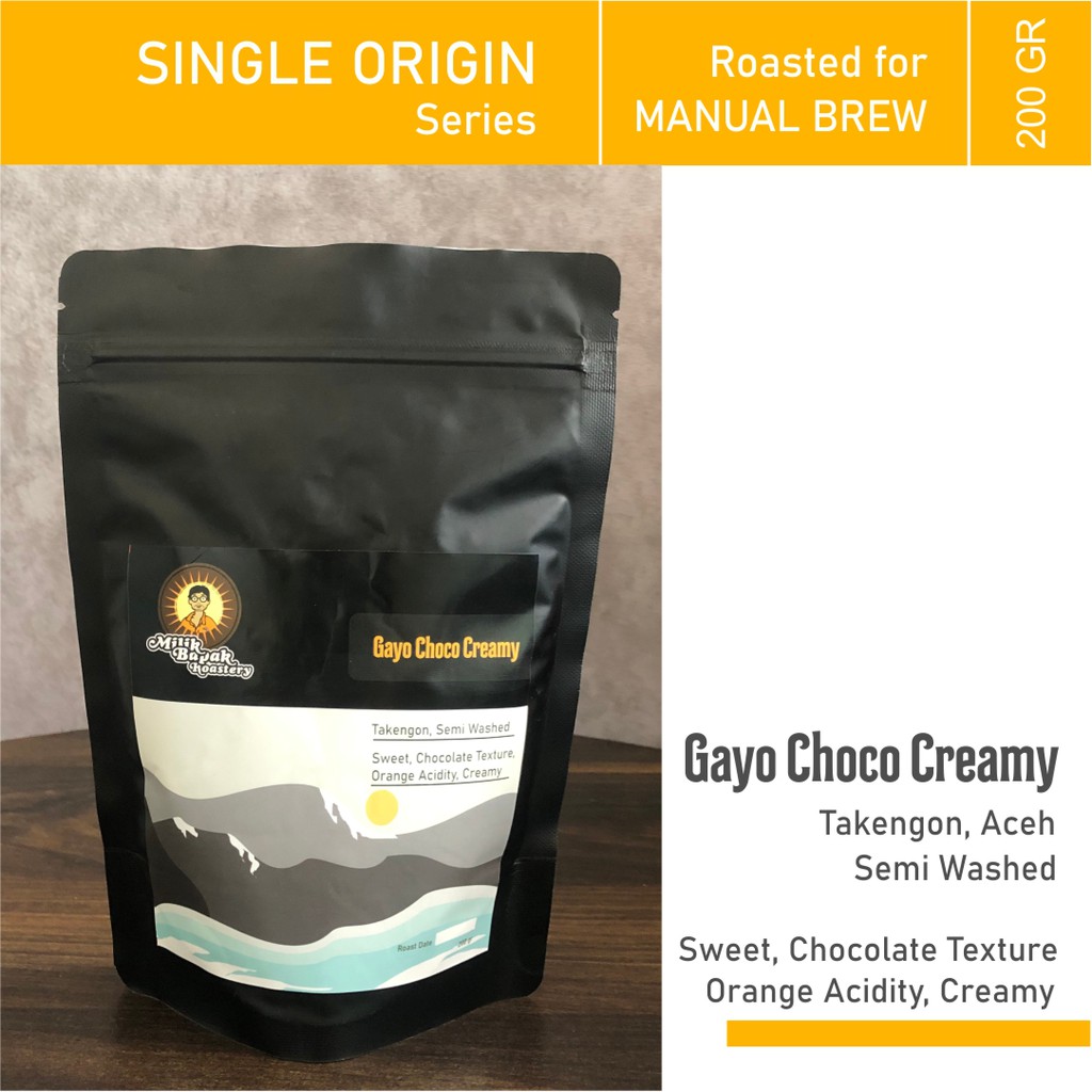 

Kopi Arabika Gayo Single Origin 200 gr