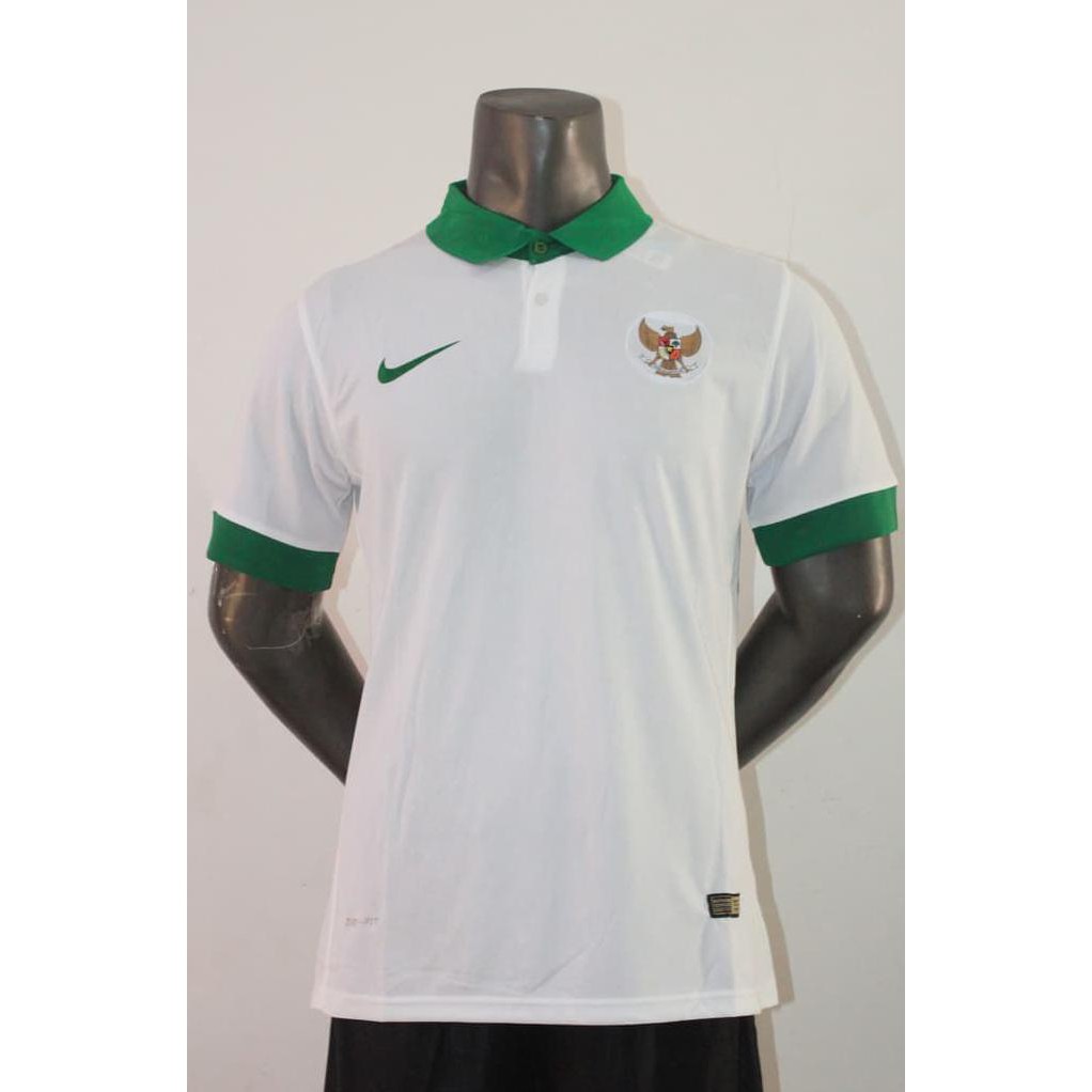 Diskon Jersey Indonesia Away Timnas Away Grade Ori 2017/18 - Putih, S Terbaru