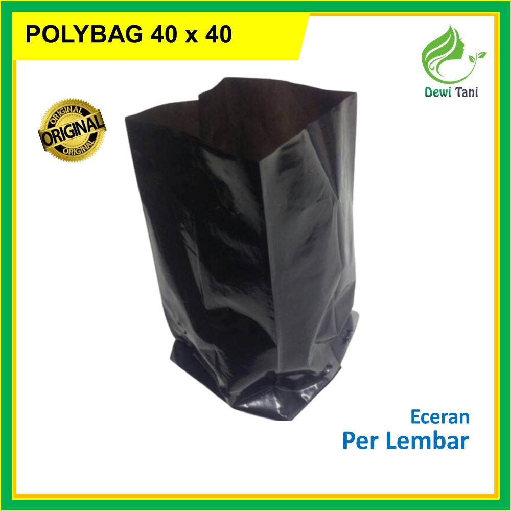 Jual Polybag 40x40 Polibag 40x40 Polibek Plastik 40x40 Eceran Shopee Indonesia 4235