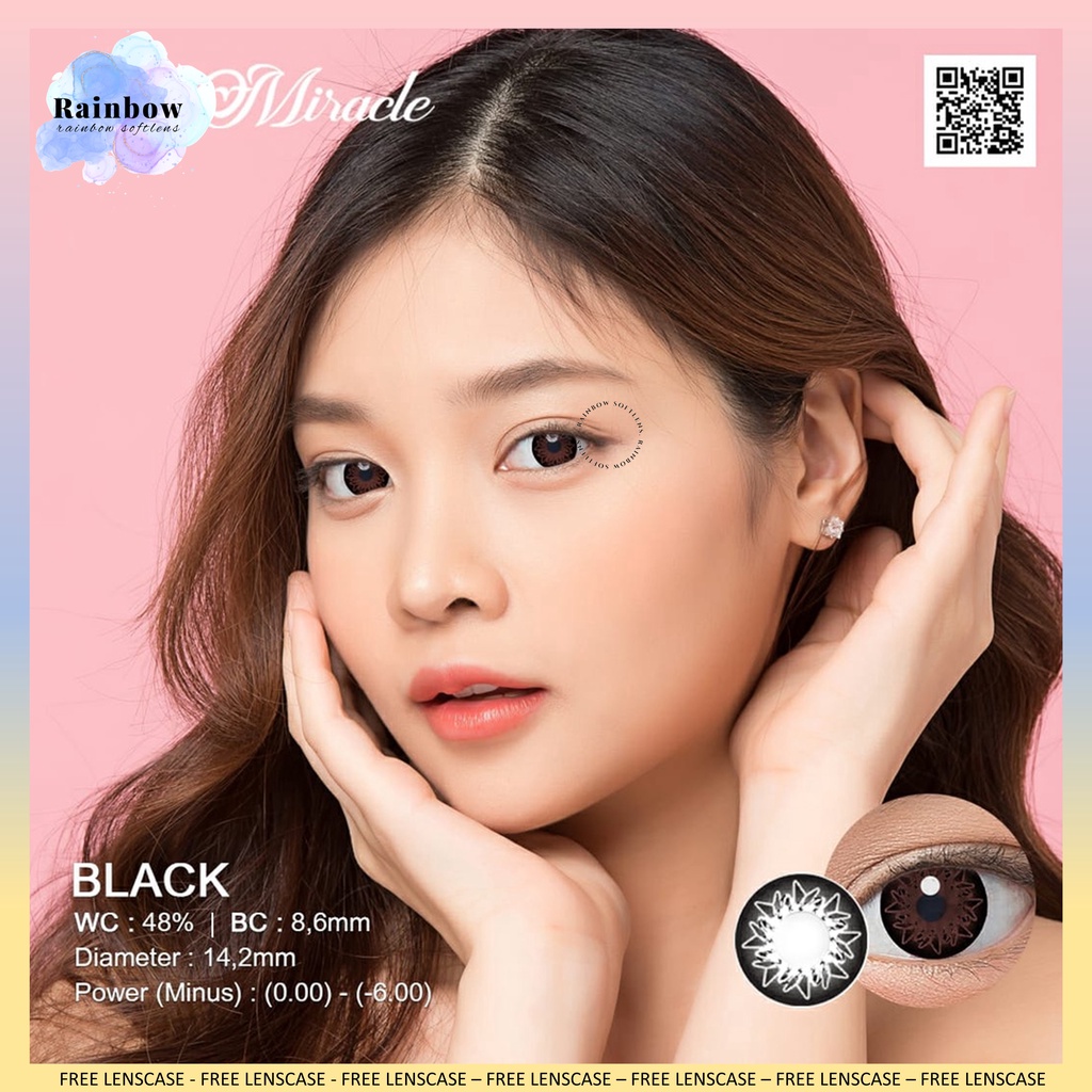 [COD] SOFTLENS LIVING COLOR MIRACLE MINUS (-2.75  SD -6.00) DIAMETER 14.2MM