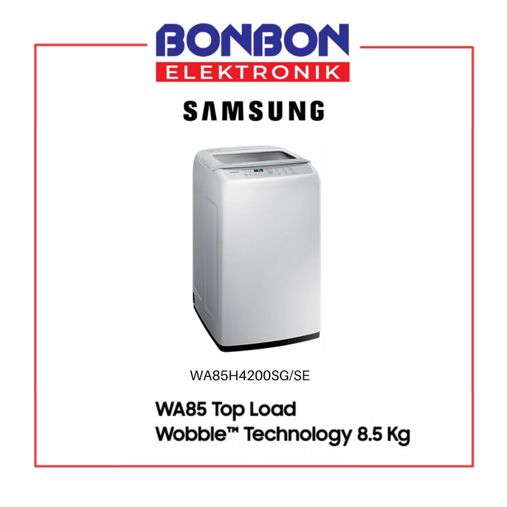 Samsung Mesin Cuci Top Loading 8.5KG WA85H4200SG/SE / WA-85H4200-SG / WA85H4200