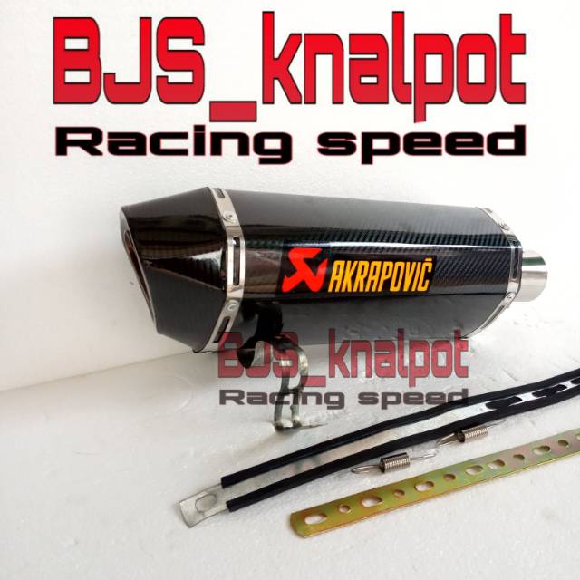 Knalpot akrapovic vixion old new cb150r cbr150r byson satria fu sonic Tiger r15 v2 v3 cbr150 megaPro-2