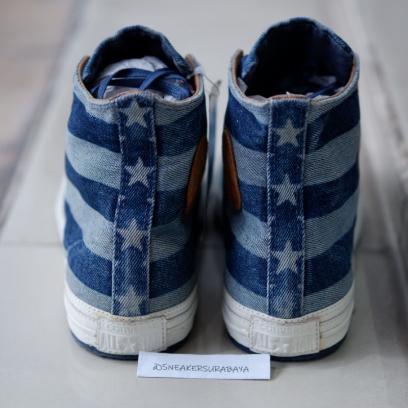 Converse Chuck Taylor Hi Premium Post Denim American Flag