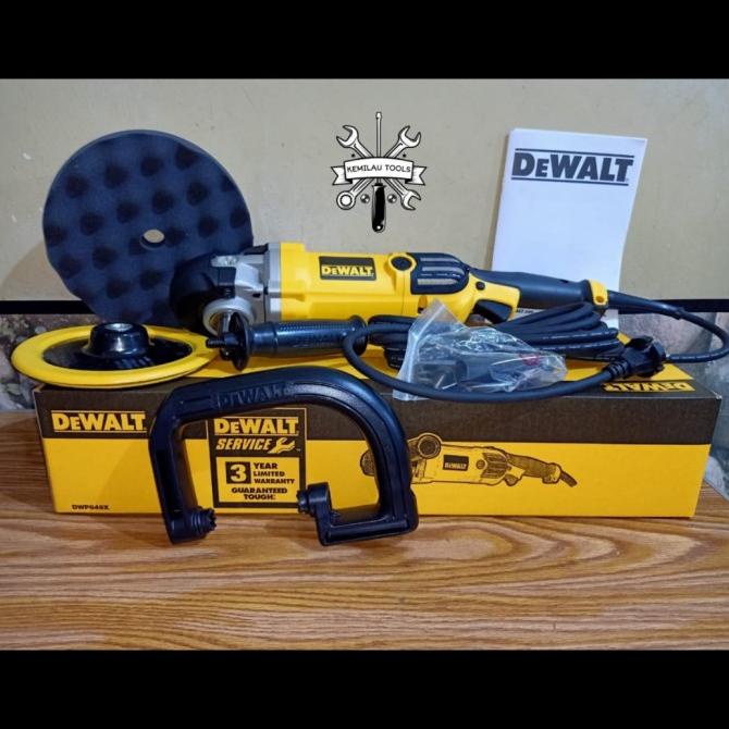 Mesin Poles Mobil Dewalt 7" Dwp849X Polisher Dewalt 7 In Dwp849