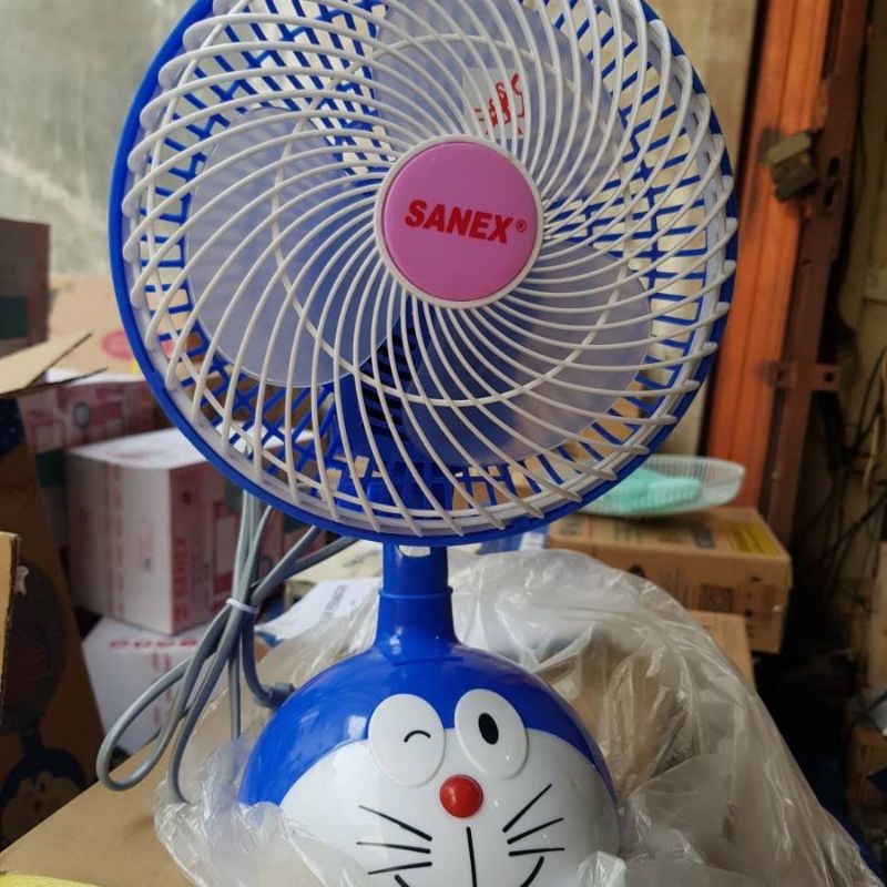 Sanex Kipas Angin 2in1 Meja+Dinding 8&quot; / Desk+Wall Fan Karakter 8 Inch