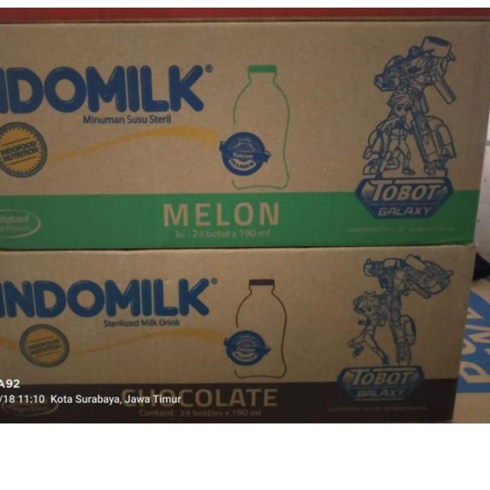 

Diskon Natal✔️ Susu indomilk 190 ml botol