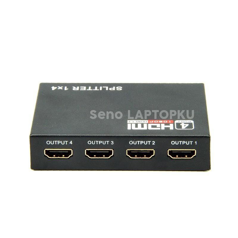 HDMI Splitter Ver. 1.4 Untuk menampilkan visual ke 4 Output