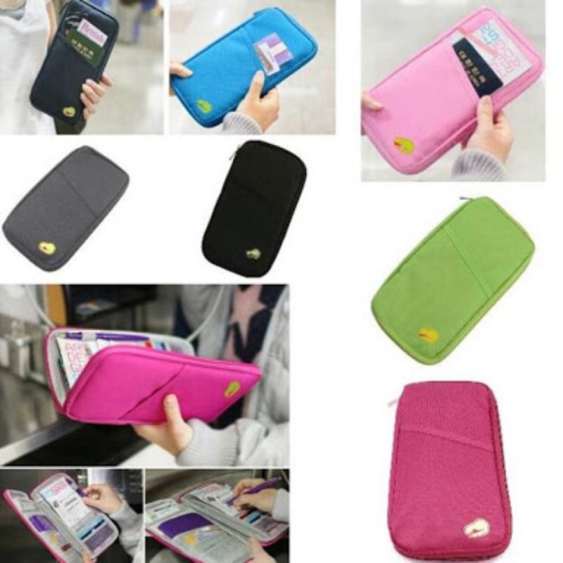 Korean travel id holder / dompet pasport / pasport organizer / tas