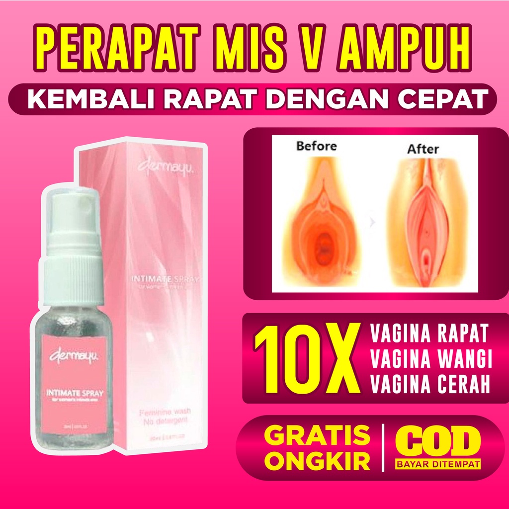 Dermayu Intimate Spray 100% Original / Penghilang Keputihan Wanita / Perapat Missv Perempuan