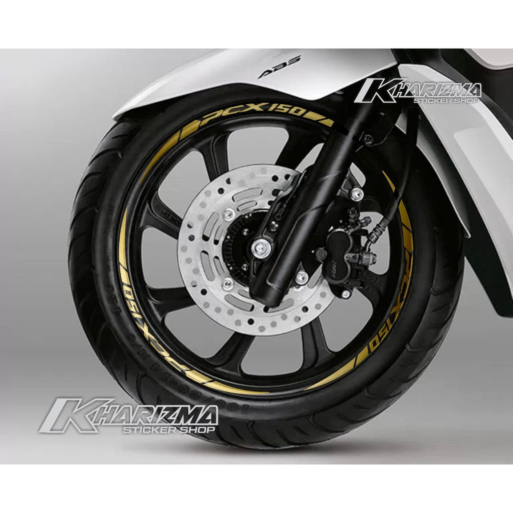 ME Cutting Sticker - for VELG HONDA PCX – Gold