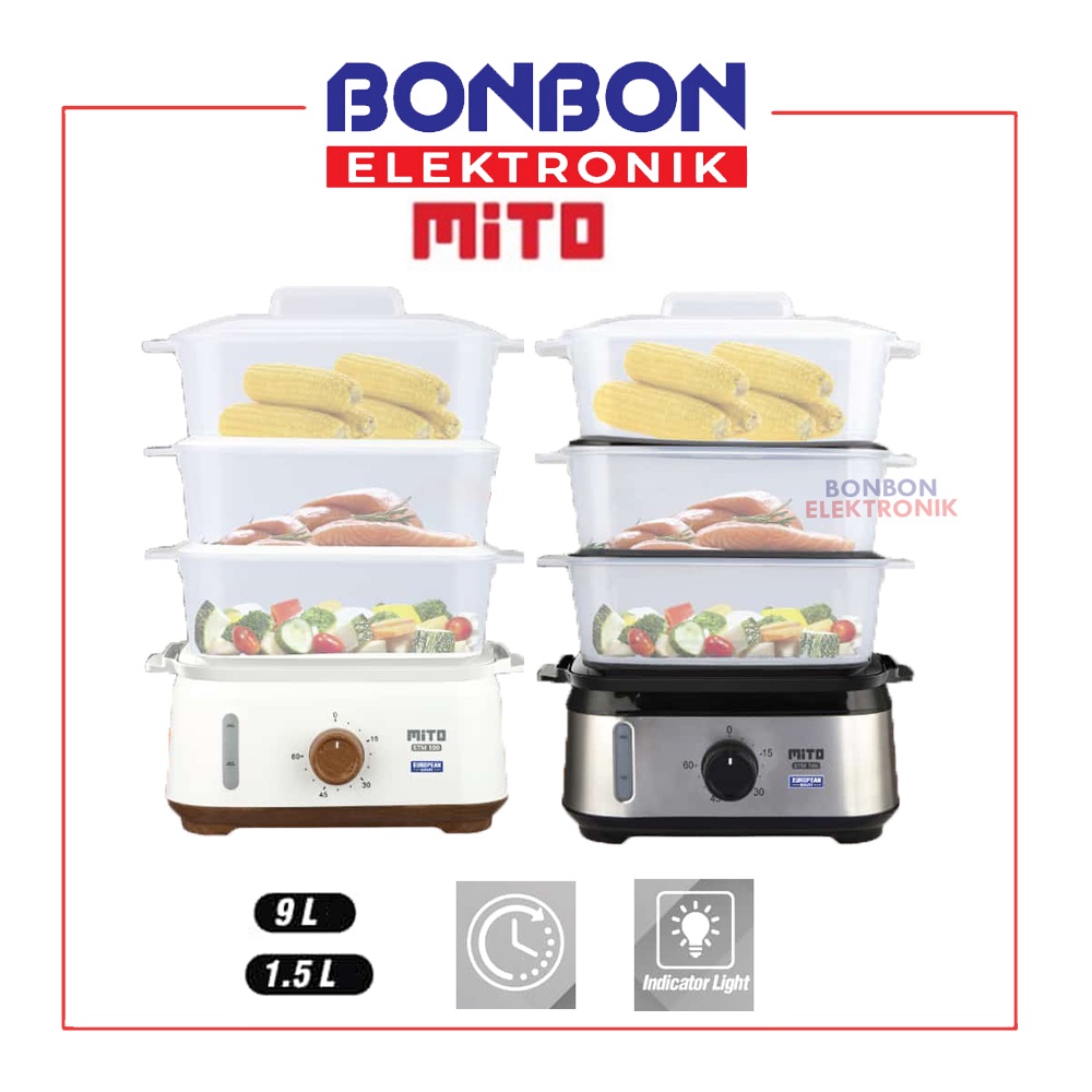 Mito Electric Food Steamer STM 100 / STM100 Pengukus Makanan