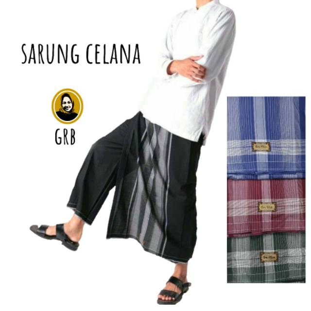 Sarung Celana Anak, Tanggung Dan Dewasa, Sarung Celana Instan, Celana Sarung Hitam