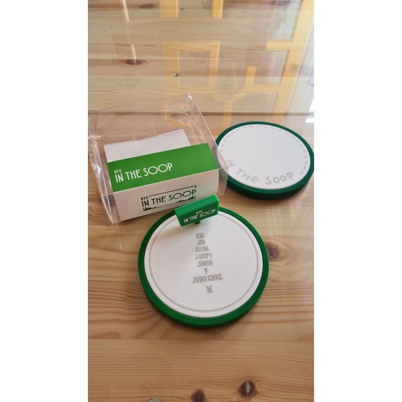 READY STOCK OFFICIAL BTS COASTER IN THE SOOP
