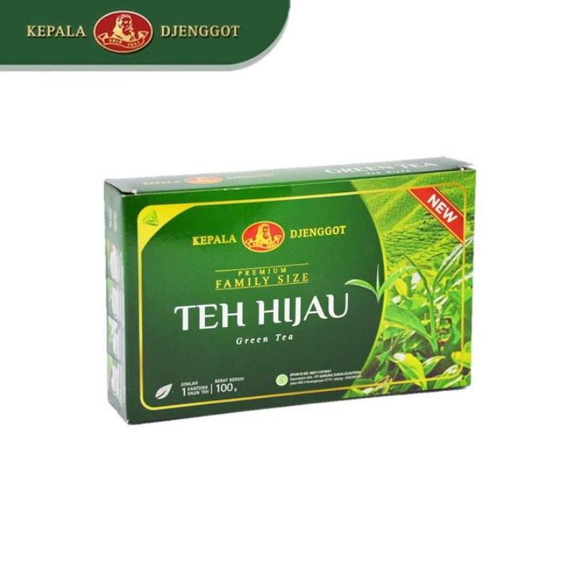 Teh Kepala Djenggot Hijau / Greentea Tabur 100gr