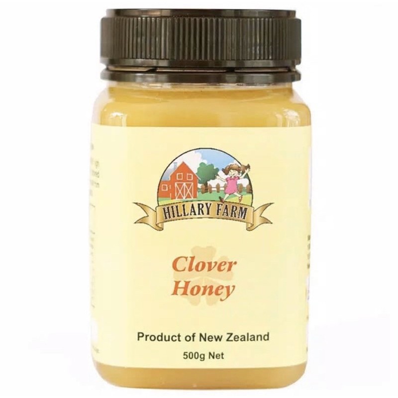 

Hillary farm clover honey 500 gr
