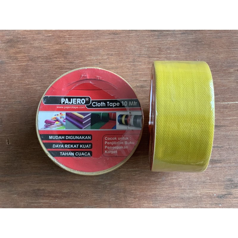 Lakban kain  / Cloth Tape 2&quot; x 10 Mtr Pajero