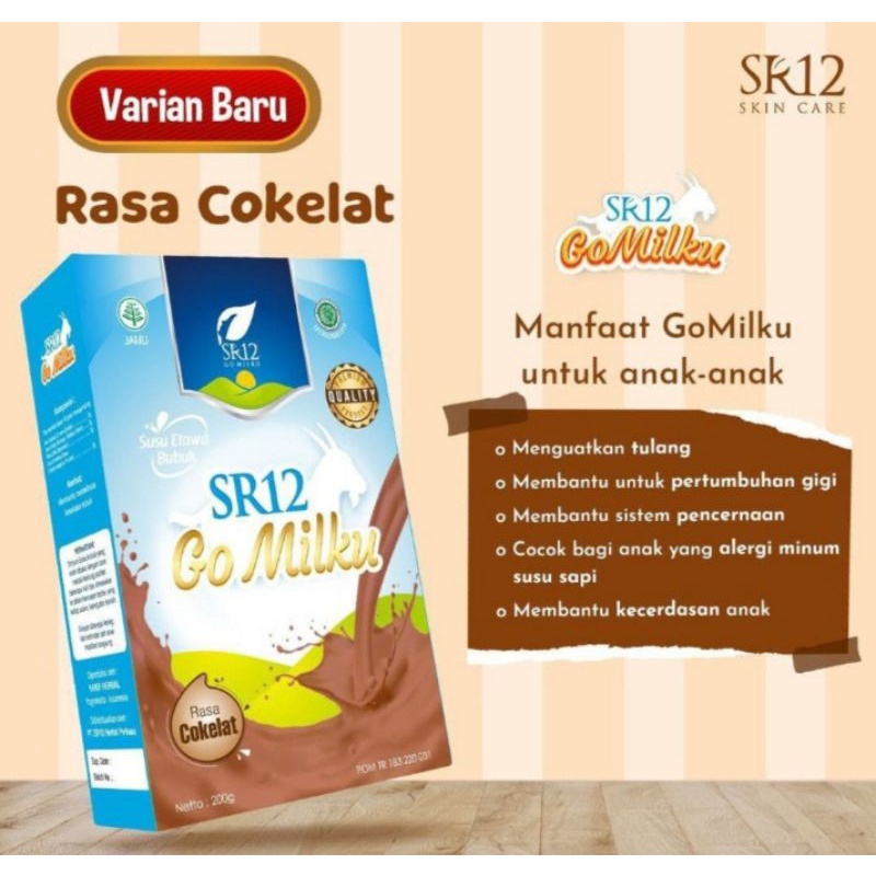 

Gomilku Susu Coklat /Susu kambing etawa /SUSU KESEHATAN TULANG